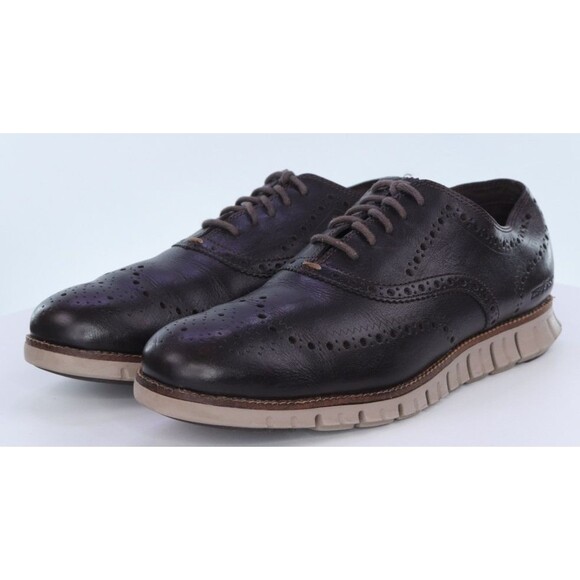 Cole Haan Zero Grand Men's Wingtip Oxfords Dress Shoes Size 10 M Leather